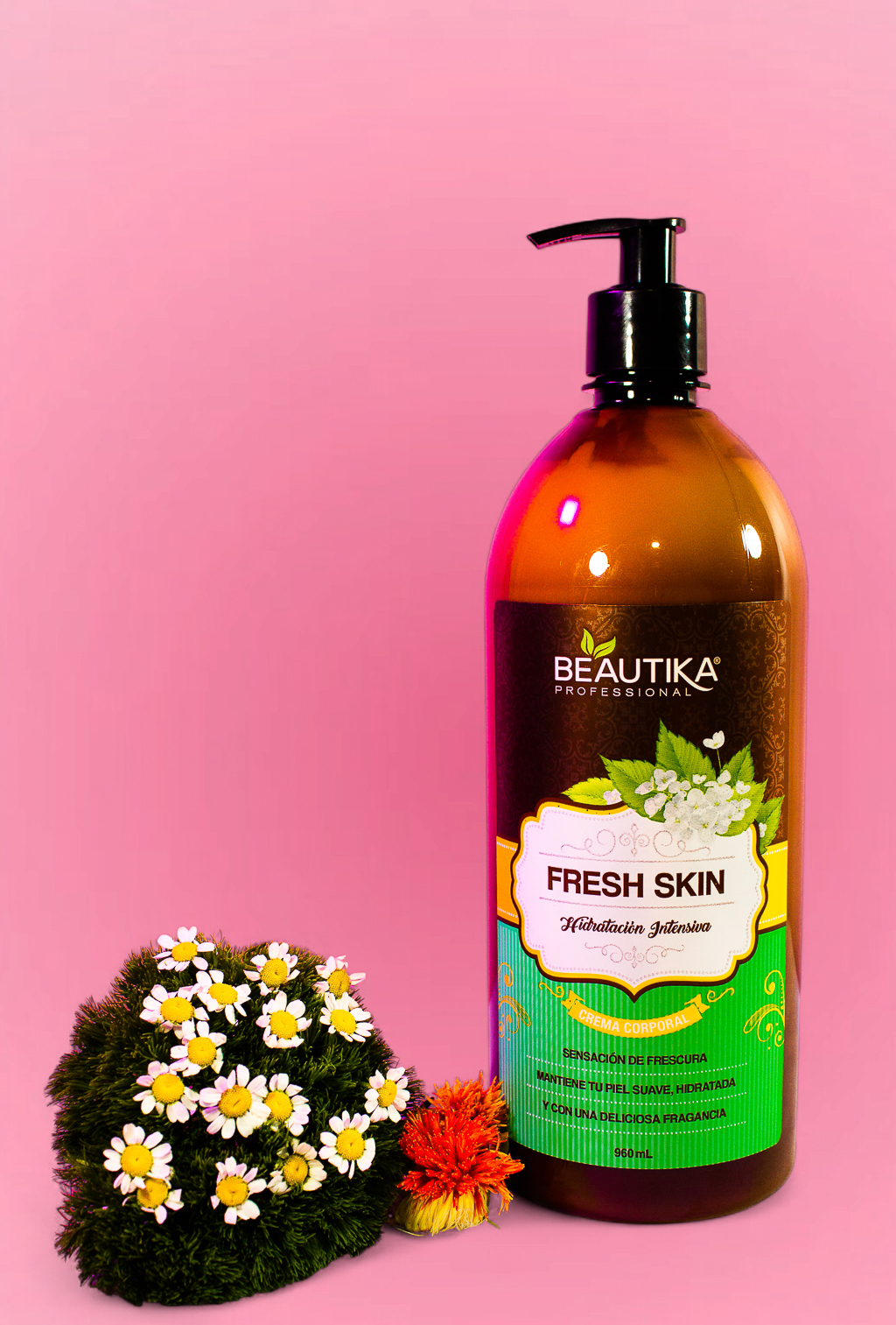 Etiquetas de productos de belleza