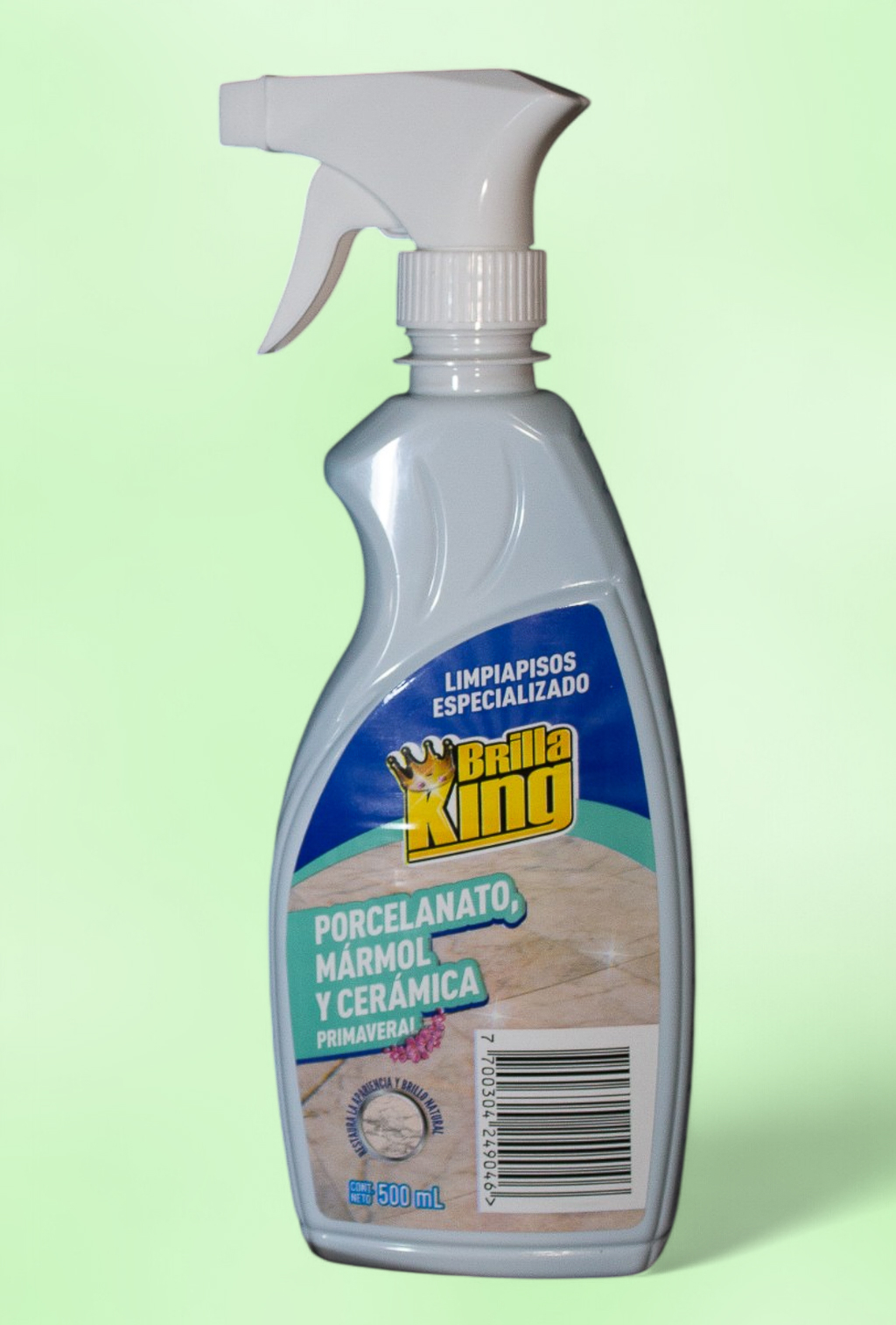 Etiqueta producto de limpieza