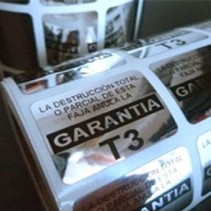 Etiqueta para SEGURIDAD